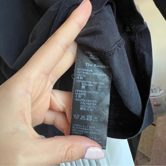 The Kooples Black Long Sleeve Shirt - Picture 3 of 4